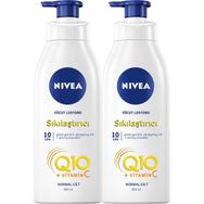 Nivea Q10 Normal Ciltler 2x400 ml Vücut Sıkılaştırıcı Losyonu