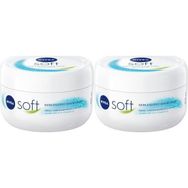 Nivea Soft 2x300 ml El Yüz Vücut Nemlendirici Bakım Kremi
