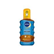 Nivea Sun 200 ml Spf20+ Cildi Nemlendirici ve Güneşe Karşı Koruyucu Güneş Sütü