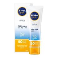 Nivea Sun 50 m Spf50+l Parlama Karşıtı Yüz Kremi