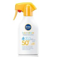 Nivea Sun Bebek ve Çocuklar İçin 50SPF 270 ml Güneş Spreyi