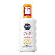 Nivea Sun Hassas Anında Koruma Spf 50+ 200 ml Güneş Alerjisine Karşı Koruyucu Sprey