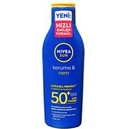 Nivea Sun SPF50 Koruma ve Nemlendirici 200 ml Güneş Koruyucu Losyon