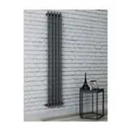 Nixrad Akasya 1500x930 Antrasit 16 Dilim Çelik Dekoratif Radyatör