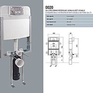 Nkp 0020 3-6 lt Gömme Rezervuar