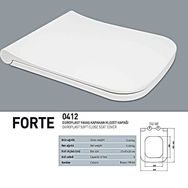 Nkp Forte Yavaş Kapanır Klozet Kapağı