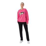 No Fear 72498 Fuşya Pembe Kapüşonlu Kadın Sweatshirt