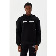 No Fear M500216 Siyah Kapüşonlu Erkek Sweatshirt