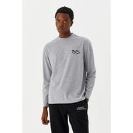 No Fear M500226 Gri Uzun Kollu Erkek T-shirt