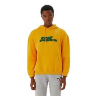No Fear M500243 Sarı Kırmızı Kapüşonlu Erkek Sweatshirt