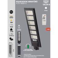 Noas YL73-0600-S 600W 6500K Solar Sokak Armatürü