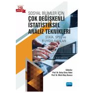 Nobel Akademik Yayıncılık Sosyal Bilimler Için Çok Değişkenli İstatistiksel Analiz Teknikleri Stata Spss ve R Uygulamaları
