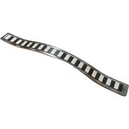 Nobel Caprice 160 mm Krom Siyah Mobilya Kulp