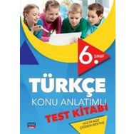Nobel Sınav Yayınları 6. Sınıf Türkçe Konu Anlatımlı Test Kitabı