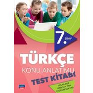 Nobel Sınav Yayınları 7. Sınıf Türkçe Konu Anlatımlı Test Kitabı