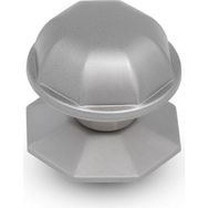 Nobel Topuzu Kapı Babası Kolu Nikel Saten Metal Kristal Kapı Tokmağı