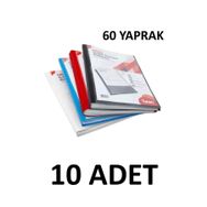 Noki 10 Adet 60 Yaprak Karışık Renk Cepli Sunum Dosyası