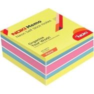 Noki 12014-11 75x75 450 Yaprak Neon Havai Yapışkanlı Küp Not