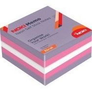 Noki 12014-44 75x75 Neon Ebruli 450 Yaprak Yapışkanlı Küp Not