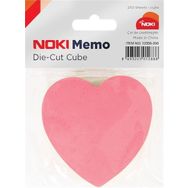Noki 12356 75x75 5R Kalp 250 Yaprak Yapışkanlı Not Kağıdı