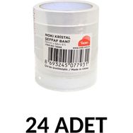 Noki 19 mm x 66 mt 24'lü Şeffaf Bant