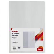 Noki 4810-110 100'lü L Şeffaf Poşet Dosya