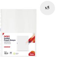 Noki 4830Xl A4 100'lü 5 Adet Poşet Dosya
