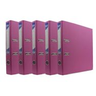 Noki 56412-070 Pembe 5'li Dar Plastik Klasör