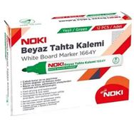 Noki Doldurulabilir Yeşil 12 Adet Beyaz Tahta Kalemi