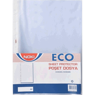 Noki Eco 10'lu Paket Poşet A4 Dosya