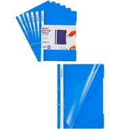 Noki Eco Mavi 500'lü Paket Plastik Kapak Telli Dosya
