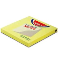 Noki Memo 75x75 mm Limon Sarı Çizgisiz Bloknot