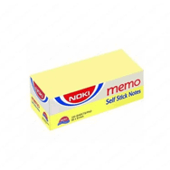Noki Memo Stick 75x75 mm 450 Yaprak Havai Yapışkanlı Not Kağıdı