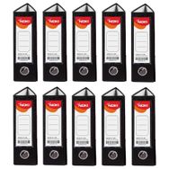 Noki Telgraf Siyah 10 Adet Plastik A5 Klasör