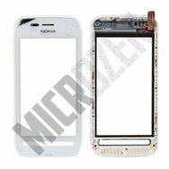 Nokia 603 Touch Beyaz Muadil Dokunmatik Ekran