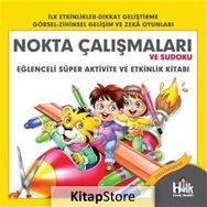 Nokta Çalışmaları ve Sudoku-Eğlenceli Süper Aktivite ve Etkinlik Kitabı-Ferhat Çınar