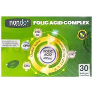 Nondo Folic Acid Complex 400 mcg 30 Kapsül