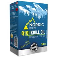 Nordic Bork Q10 Pure Krill Oil 30 Yumuşak Kapsül