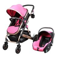 Norfolk Voyage Air Luxury Pembe Travel Sistem Bebek Arabası