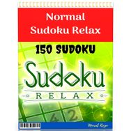 Normal Sudoku Relax Kitabı - Enine Boyuna Eğitim