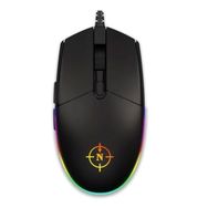 North Combat 3200DPI RGB Siyah Gaming Mouse