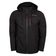 Northjack NJ1001-001 Siyah Alaska Softshell Erkek Günlük Mont