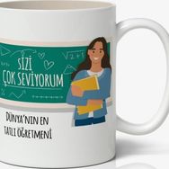 Nostaljik Lezzetler Model 24 24 Kasım Ögretmenler Günü Tasarımlı Kupa