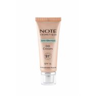 Note BB Krem Anti-Blemish 03 Natural Beige Fondöten