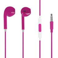 Notech iPhone 5-6 3.5 mm Pembe Mikrofonlu Kulaklık
