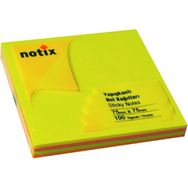 Notix Neon 4 Renk 100 Yaprak 75x75 Notluk