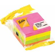 Notix Neon 4 Renk Kup 320 Yaprak 75x75 Asmalı Not Kağıdı