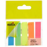 Notix Neon Ayrac 5 Renk 125 Yaprak Asmalı Notluk