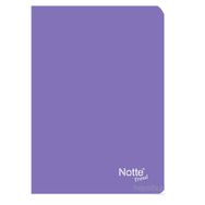 Notte 10351M Mor Plastik Kapak A4 Kareli 60 Yaprak Defter