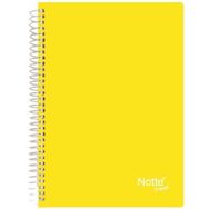 Notte Spiralli Plastik Kapaklı A4 Trend 100 Yaprak Çizgili Defter